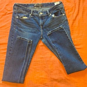 Levi’s, Womens low twist jeans, Size 31, used blue